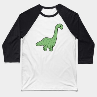 Cute Kawaii Brontosaurus Dino Baseball T-Shirt